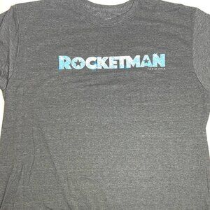 Rocketman The Movie NOS Adult 2XL 2019 Gray T-Shirt